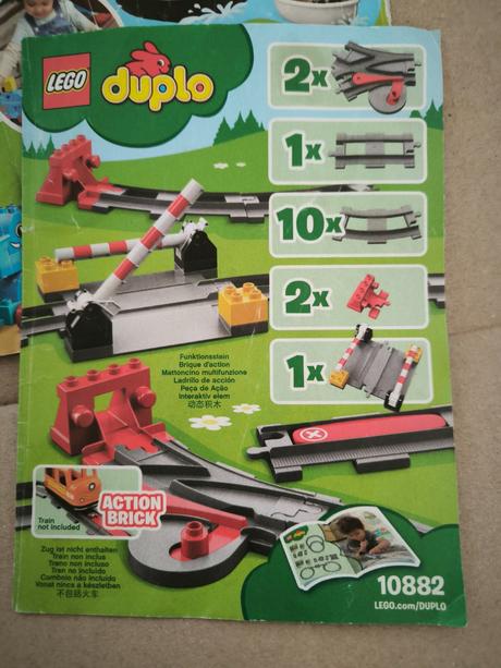 Lego duplo vláčik+ koľajnice, 