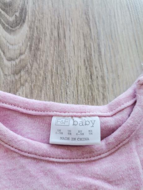 Dievčenský overal na spanie so zajacikom, f&f,74