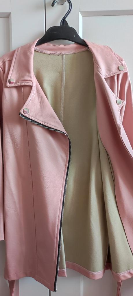 Koženková bunda/ kabátik, 134