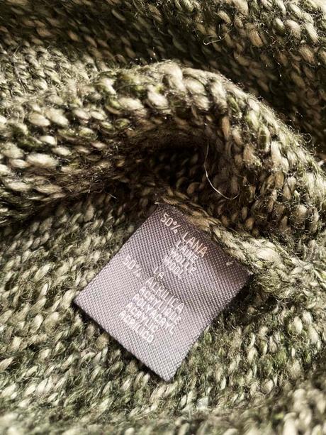 Vlnený melírovaný pulóvrik, m