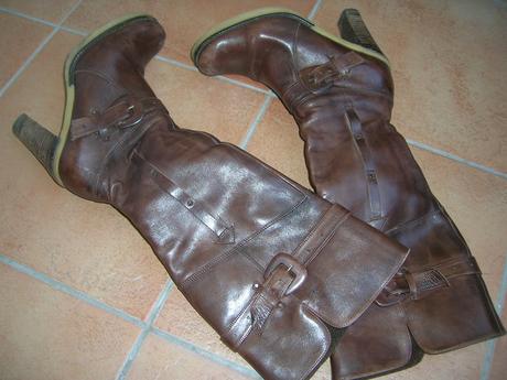 Kožené čižmy wojas, 38