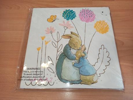 Peter rabbit - collapsible storage box kvetinkovy, 