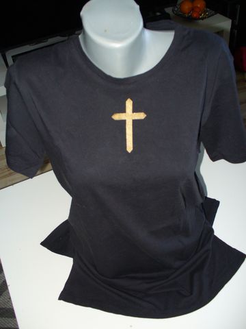 Tričko s krížikom s/m, s