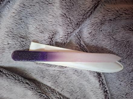 Sklenený pilník na nechty,