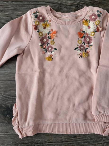 2x mikina hrubšia, zara,116