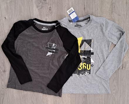 2x tričko, pepperts,122 / 128