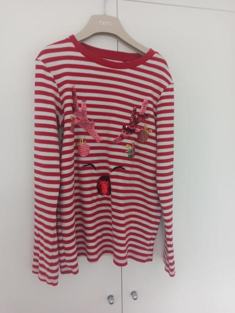 Vianočné tričko next veľ 152, next,152