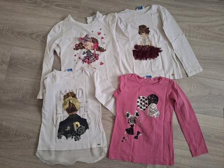 Tričká 4ks, mayoral,122