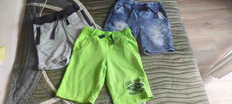 Letné kraťasy 3ks, cena s poštou, pompdelux,122