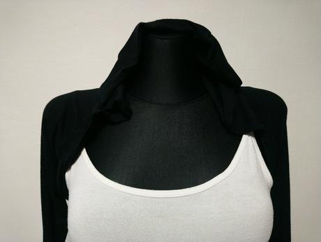 Dámske elastické bolerko s kapucňou, fishbone, fishbone,xs