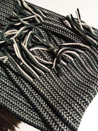 Teplý zimný šál, l