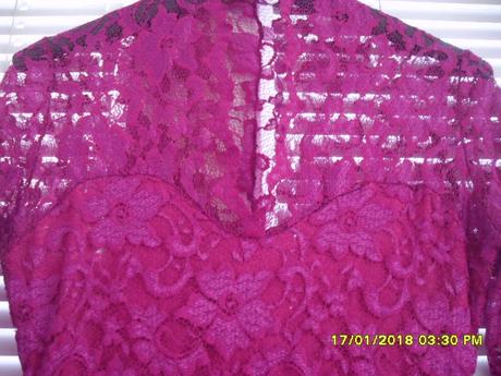 Spoločenské krajkové šaty, jane,40