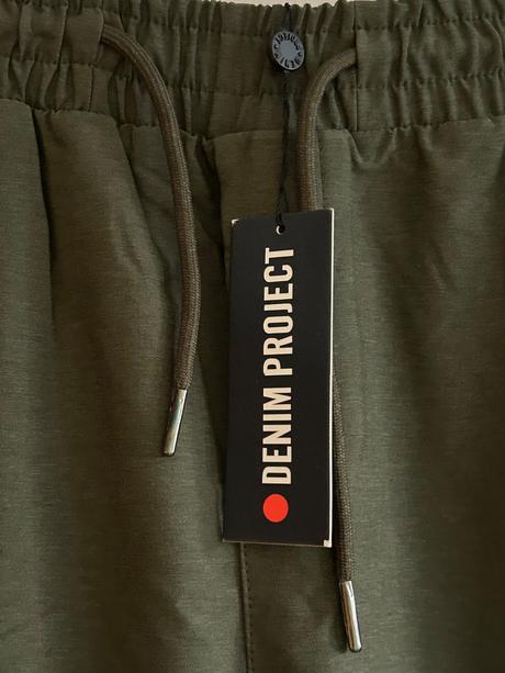 Pánske tmavé khaki nohavice zn.denim projekt č.l, l