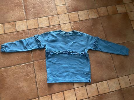 Modra znackova mikina molo, 152