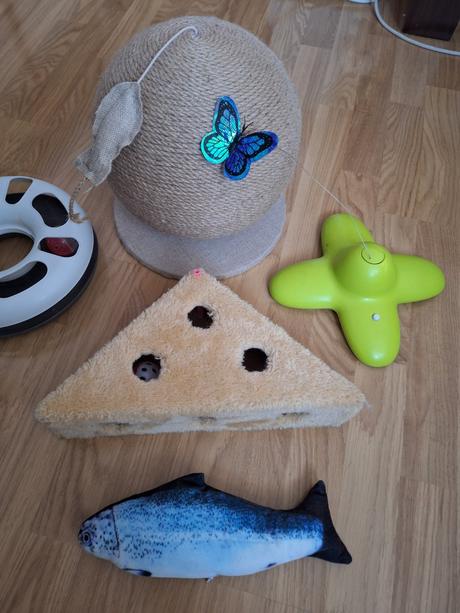 Hračky pre mačičky, 