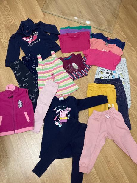 Balík oblečenia 2-3r, 86–98