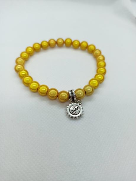 Náramky z miracle korálok, krásny svietivý odlesk,