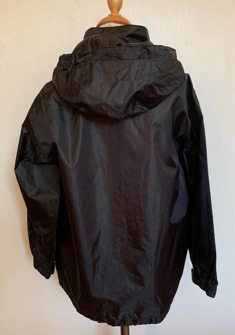 Mckinley čierna vetrovka do dažďa s kapucňou, mckinley,128