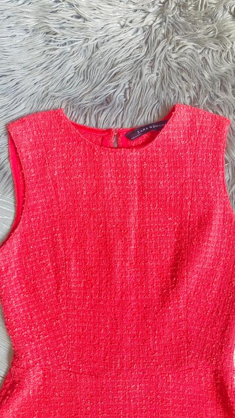Dámske tweedové šaty zara, zara,xs