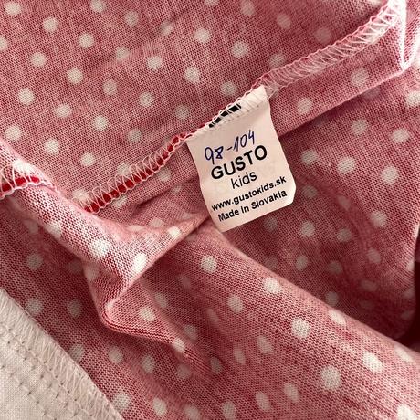 Gusto kids suknicka vo folklórnom motíve vel.98104, 104