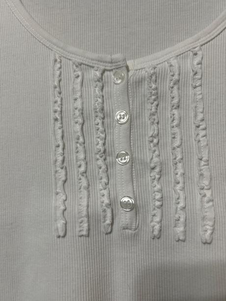 Elegantné vrúbkové tielko-m, m