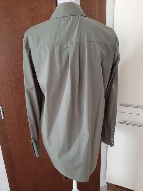 Olivovo zelená košeľa, sinsay,l