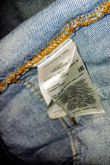 Predĺžená riflova bunda, m