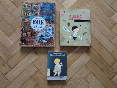 Nina ide spinkat, kubko a rok v lese,