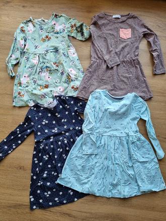 Balík šiat dlhy rukav 110/116, 110