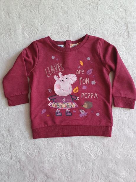 Jesenná mikinka peppa, 80