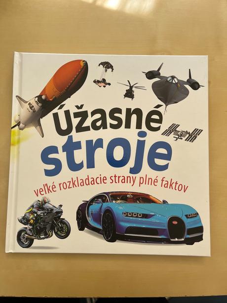 Kniha - úžasné stroje, 