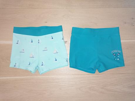 2x plavky, vertbaudet,116