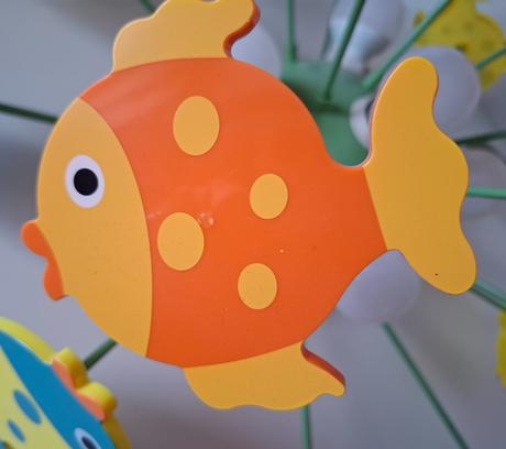 Detská lampa s rybkami, priemer 45 cm,