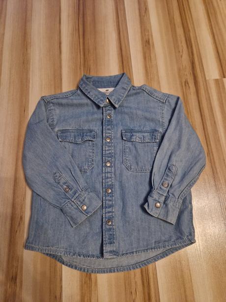 Riflova košeľa, h&m,104
