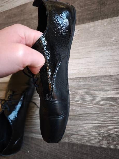 Čierne barefoot poltopánky shapen fleur 39, 39