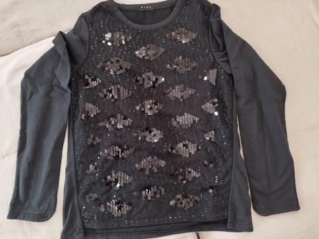 Tričko s flitrami, s