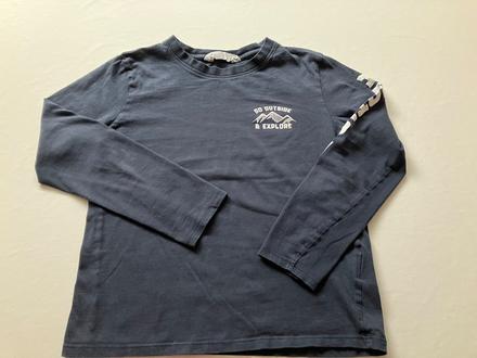 Tričko s dlhým rukávom, h&m,134