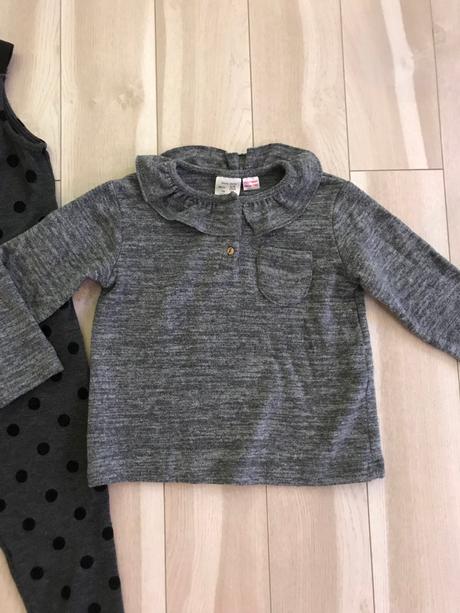 Bodkovany komplet zara, zara,98