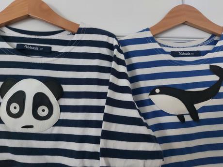 Piskacie tričko 122 panda, 122