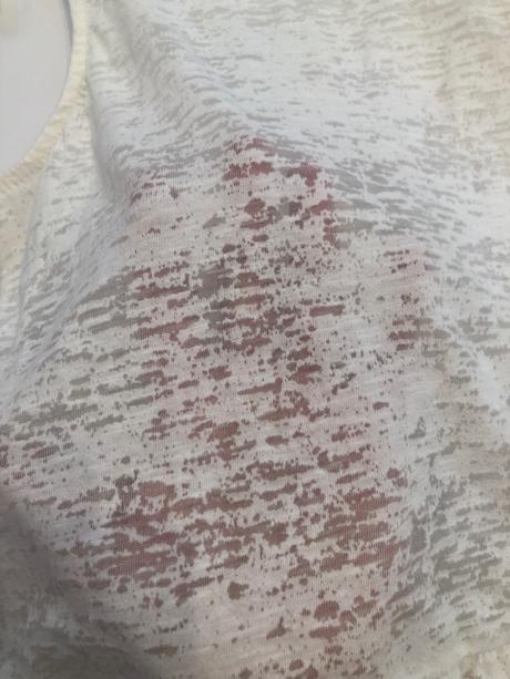 Tielko dole s volánikom, h&m,146