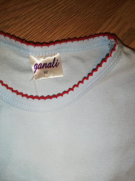 Tričko s vyšívanymi kvietkami, ganali,92