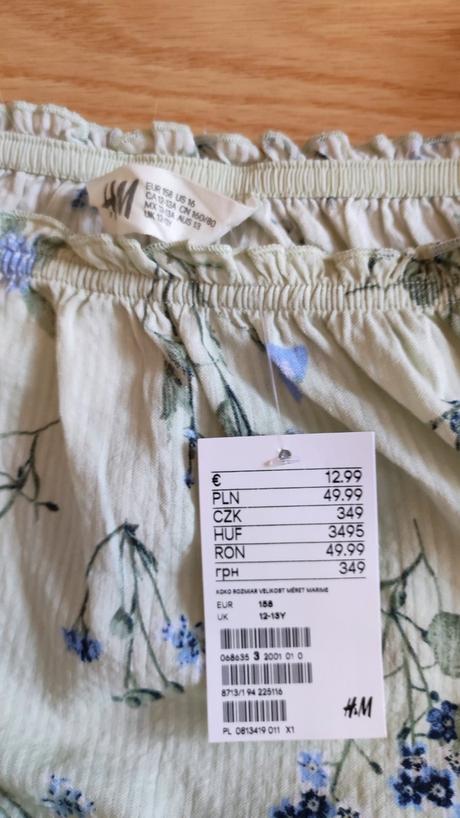 Blúzka h&m 158, h&m,158