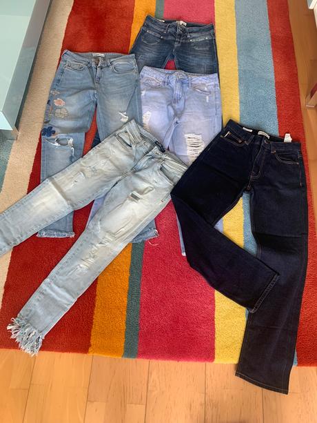 Sada rifli gaudi zara stradivarius 4ks, xs