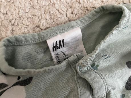 Pyzamka hm 74, h&m,74