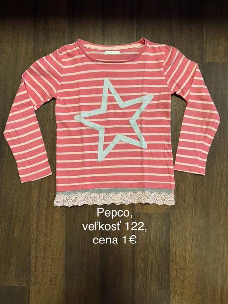 Tričká dlhý rukáv, 122