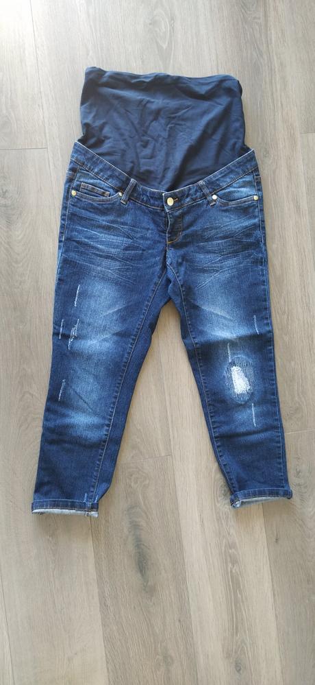 Tehotenské 7/8 rifle, bonprix,38