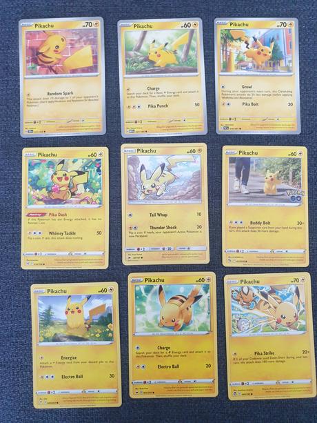 Pokémon karty pikachu, 