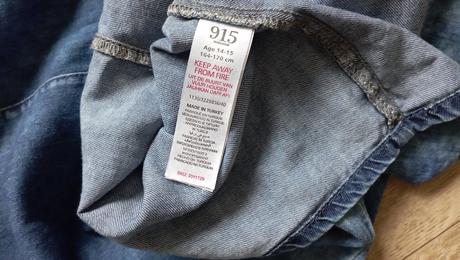 Jednoduché riflové šaty (už s poštovným), new look,164