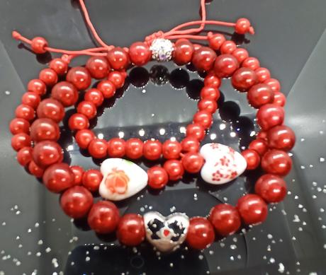 Náramok + anjelik na kľúčenku alebo symple náramok,