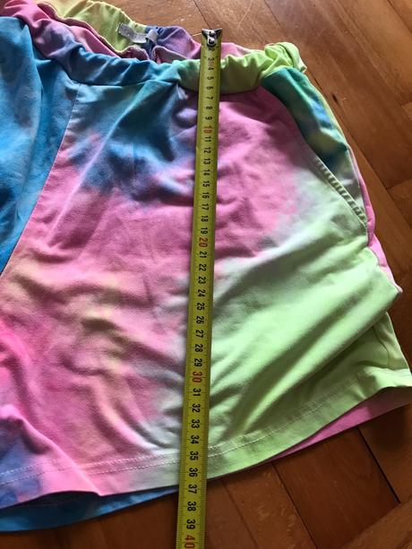 Kraťasy farebné batikované, l